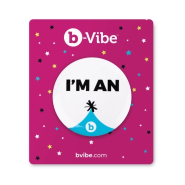 b-Vibe i’m an ass pin button