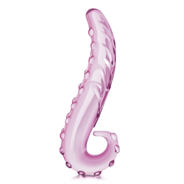 6” lick-it glass dildo