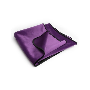 liberator fascinator throw king size moisture-proof sensual blanket - aubergine