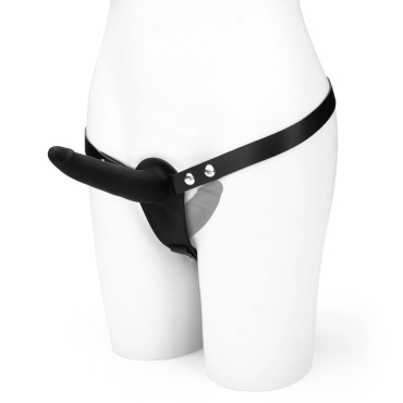 silicone strap-on harness dildo