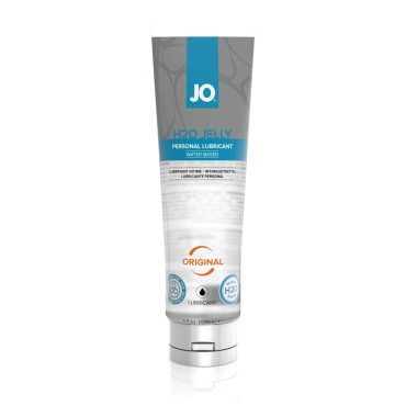 system jo h2o jelly original water-based lube 4 fl.oz. (120mL)