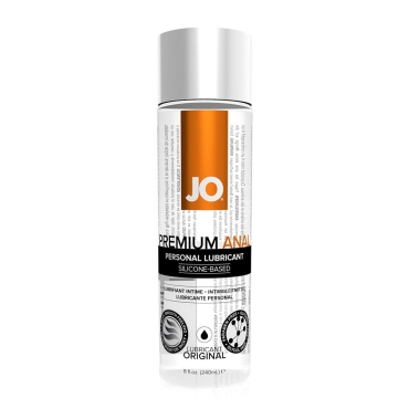 system jo premium anal silicone-based lube 8oz / 240ml