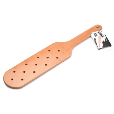 strict wooden spanking paddle